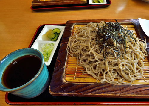 「天ざる蕎麦 大盛」@そば茶屋てんえいの写真