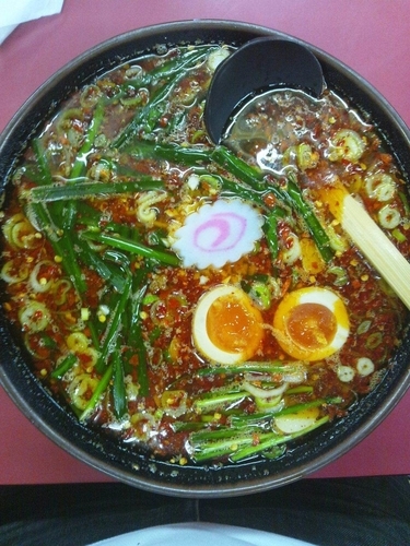 「台湾らうめん（味玉トッピング）」@らうめん白山の写真
