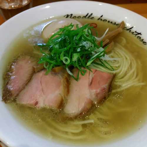 「塩（細麺）800円」@麺庵ちとせの写真