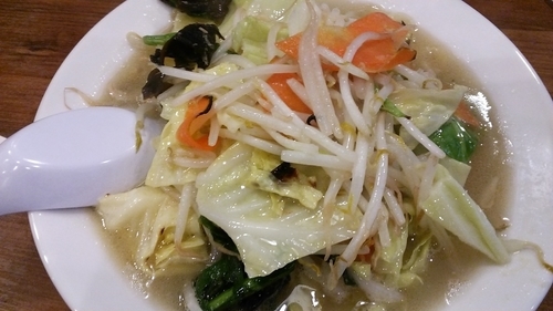 「タンメン」@味の店 みちお食堂の写真