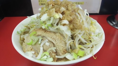 「ラーメン（中）全増し」@ラーメン一心の写真