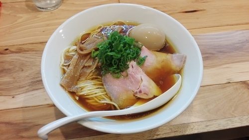 「現代ながらの醤油らーめん（限定）」@らーめん カッパハウスの写真