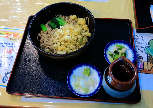 「冷やしたぬき蕎麦」@農村レストラン 関の里の写真