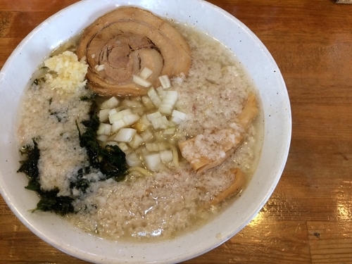 「【2016.12.1限定】燕三条背脂ちゃっちゃ ¥800」@きんの写真