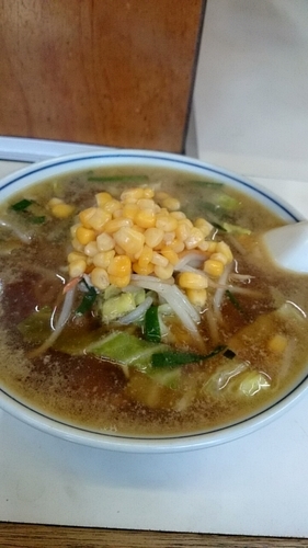 「コーンラーメン」@めん殿の写真