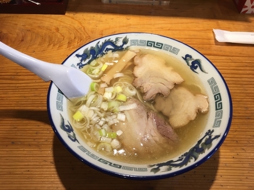 「らぁめん（塩、小盛）」@らあめん青葉の写真