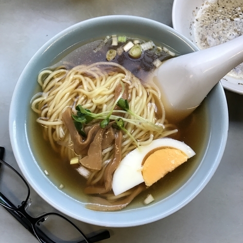 「わんこラーメン」@民族の味 赤坂 珉珉の写真