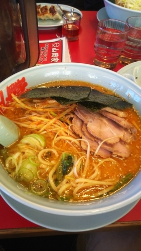 「特製味噌ネギチャーシュー麺」@ラーメン山岡家 羽生店の写真