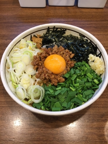 「台湾まぜそば  850円」@らーめん かいじ 東仙台店の写真