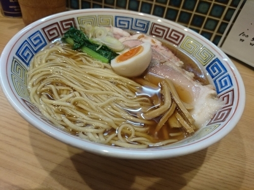 「特製中華そば」@ほっこり中華そば もつけの写真