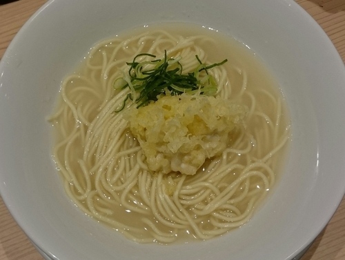 「【限定】真鱈そば」@鯛塩そば灯花 本店の写真