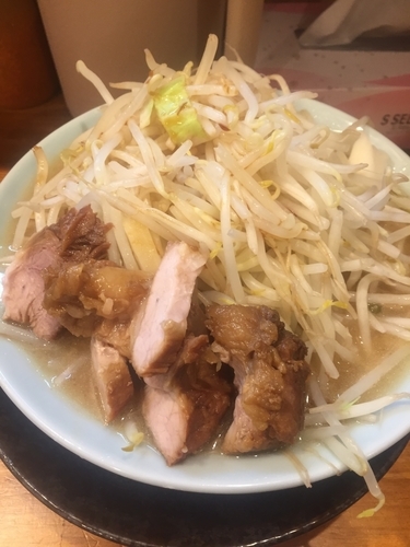 「ラーメン、野菜増し」@ラーメン盛太郎の写真