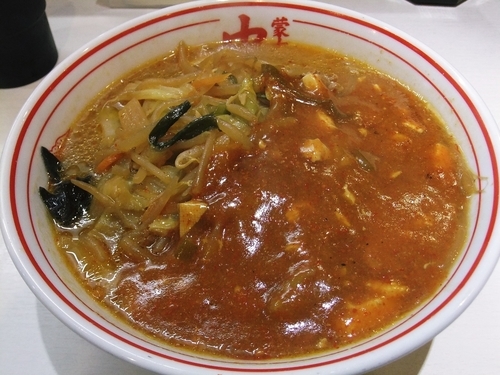 「蒙古タンメン（800円）」@蒙古タンメン 中本 立川店の写真