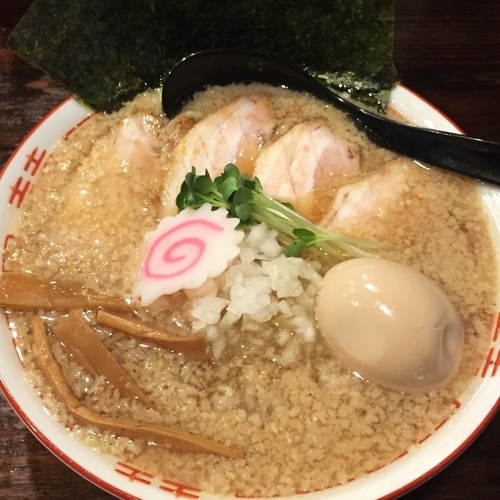 「特製背脂中華そば900円」@GRAVITY EKODA BASEの写真