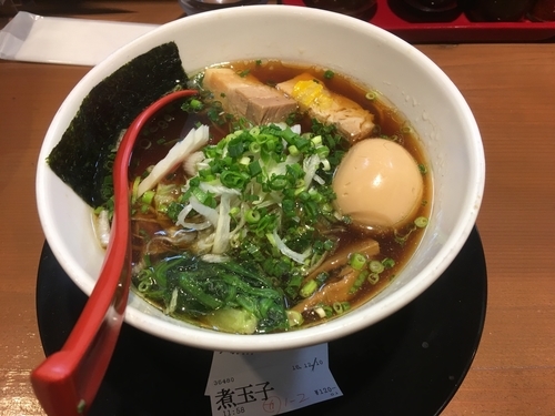 「10/6〜限定 角煮そば 880円 味玉 100円」@燕 ドリームプラザ店の写真