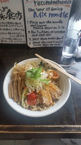 「まぜ麺」@麺や KEIJIROの写真