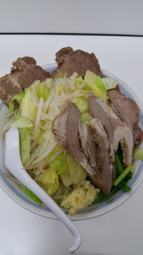 「牛鶏ラム三種盛り(限定)」@ラーメンKAZE 本店の写真