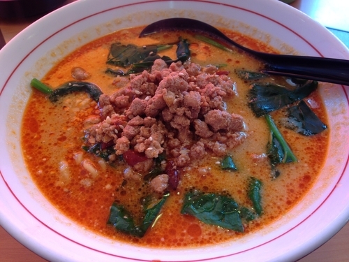 「新担々めん　￥６８０」@中華料理 同源 高浜店の写真