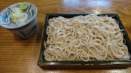 「もりそば　７００円」@小堀屋 本店の写真