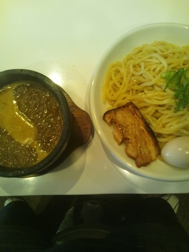 「つけ麺味玉入り」@ぶっと麺 しゃにむにの写真