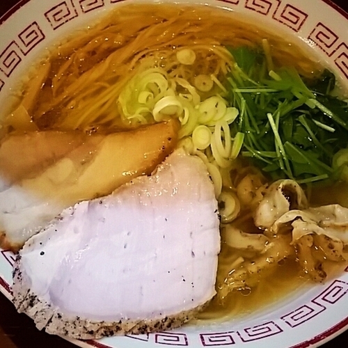 「鰹ラーメン（塩）７５０円」@麺屋 京介の写真