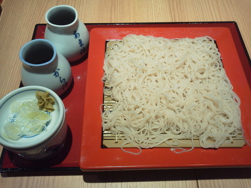 「御膳そば 837円（税込）」@永坂更科布屋太兵衛 成田空港第1ターミナル店の写真