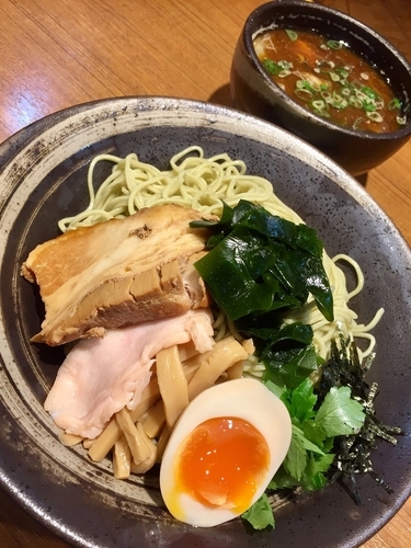 「【限定①】広島県産カキの味噌つけそば ￥800」@寿製麺よしかわ 川越店の写真