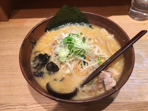 「味噌ラーメン」@白樺山荘 京都店の写真