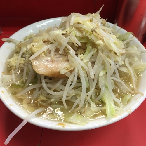 「小ラーメン（￥600）」@ラーメン二郎 三田本店の写真