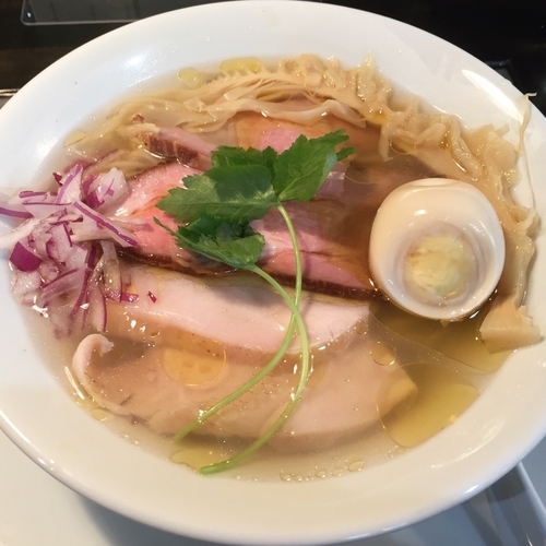 「特製塩ラーメン1000円」@KaneKitchen Noodlesの写真