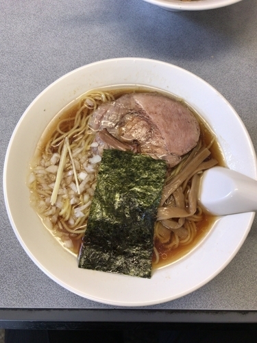 「カレーセット(醤油らーめん)」@でんでんの写真