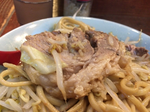 「中盛り(豚増し)」@立川マシマシの写真