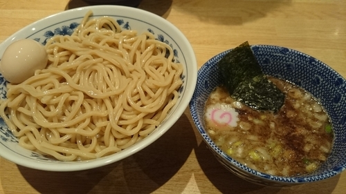 「味玉つけ麺(900円)+大盛(100円)」@くり山の写真