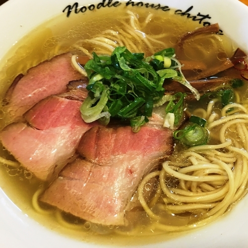 「塩（細麺）」@麺庵ちとせの写真