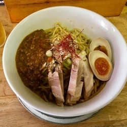 キーマカレー油そば