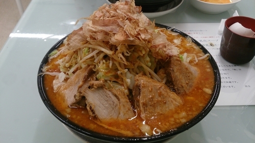 「味噌ラーメン790円+生卵50円」@ラーメン 富次郎 堀町店の写真