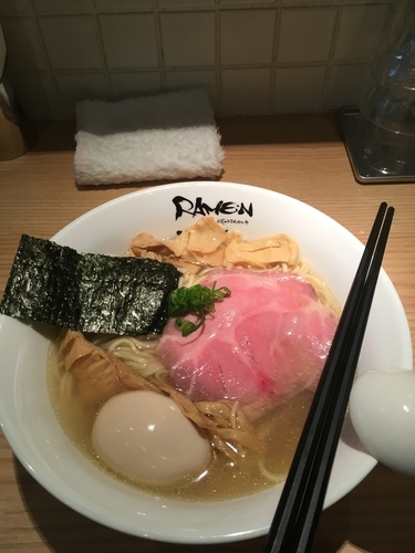 「塩味玉そば」@Ramen にじゅうぶんのいちの写真