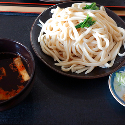 田舎うどん大盛＋天婦羅盛り合わせ