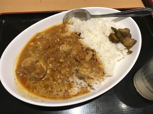 「よもだカレー【490円】」@よもだそば 日本橋店の写真