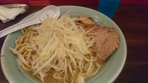 「ラーメン（大）にんにく少し」@龍麺 ふえ郎の写真