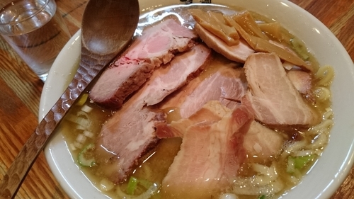 「ミックス肉麺￥900」@麺 髙はしの写真