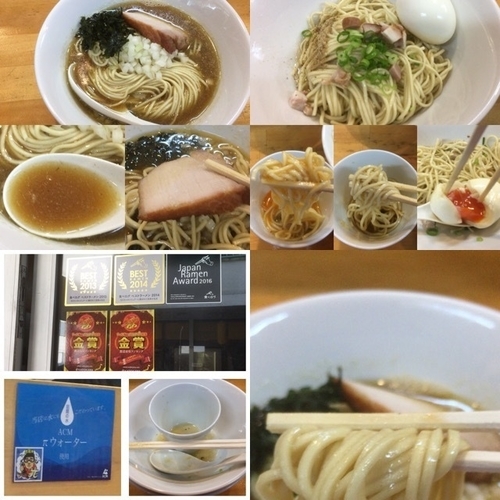 「煮干ソバ 醤油 +和え玉 塩 +味玉 +生卵」@煮干中華ソバ イチカワの写真