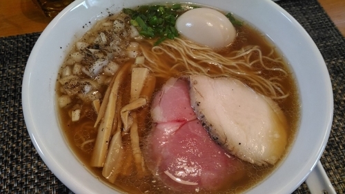 「限定「あっさり豚醤油そば　¥700」@寛～くつろぎ～の写真