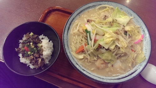 「西海ちゃんぽん、麺二玉増量」@西海製麺所 稲城若葉台店の写真