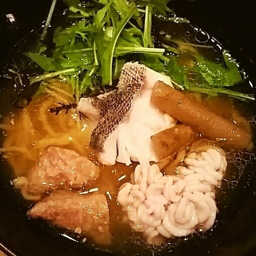 「【限定】鱈塩そば 1,400円」@饗 くろ㐂の写真