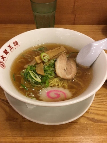 「煮干し醤油ラーメン」@大阪王将 穴川インター店の写真