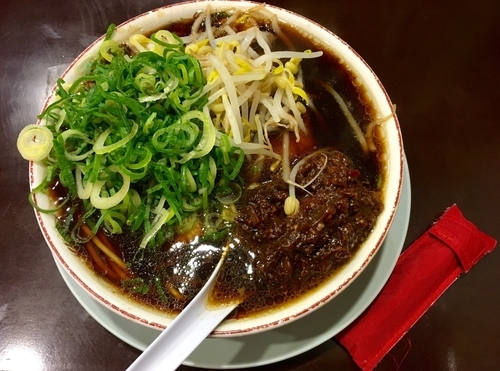 「肉味噌ラーメン」@新福菜館 KiKi京橋店の写真