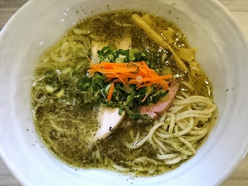 「【限定】ジェノベSoba」@つくばらーめん 鬼者語 -オニモノガタリ-の写真