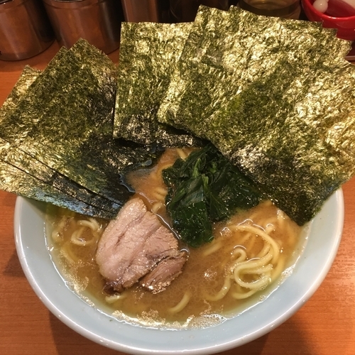 「ラーメン (650円) のり (100円)」@とさの家の写真