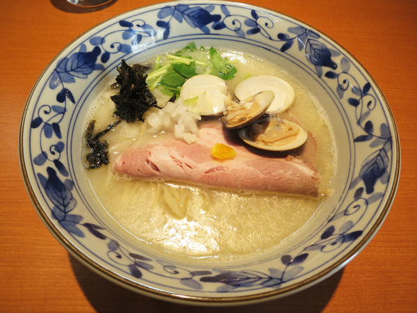 鯛とハマグリの中華そば